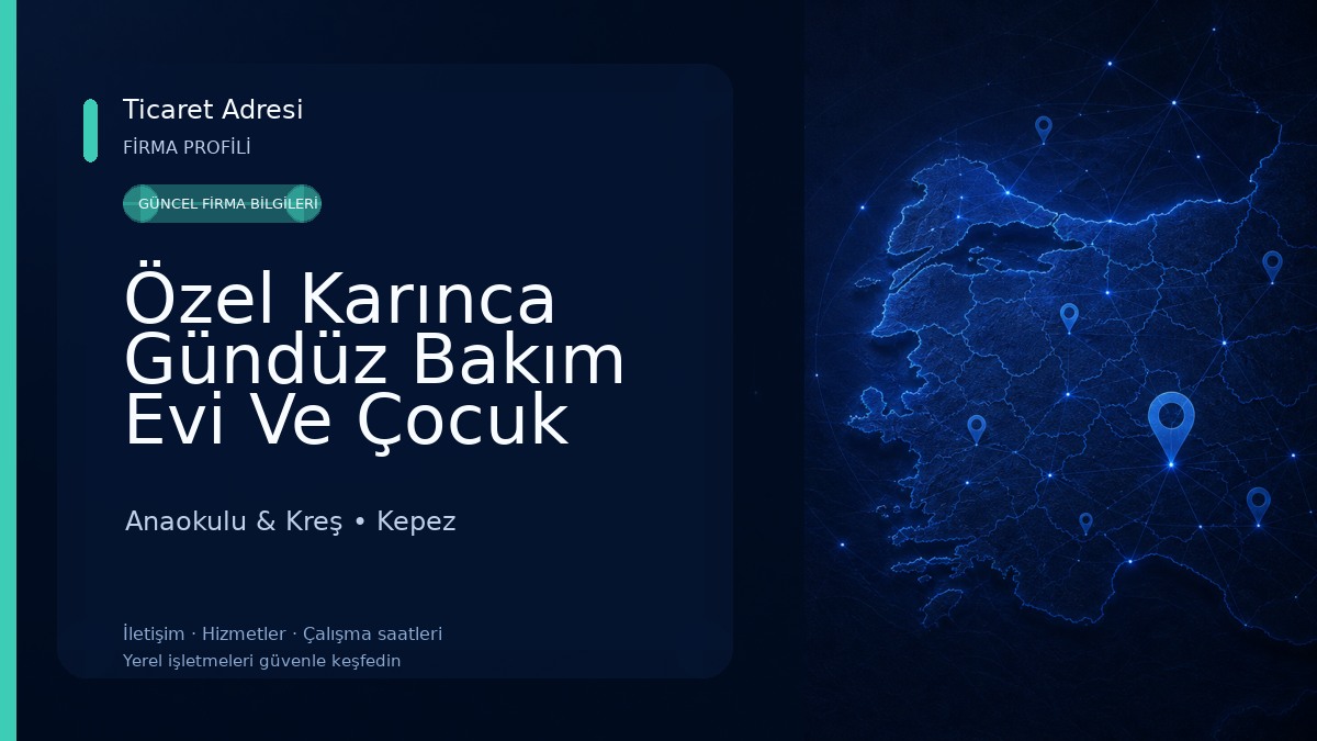 Özel Karınca Gündüz Bakım Evi Ve Çocuk Kulübü