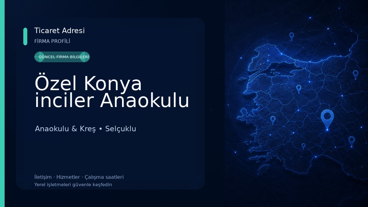 Özel Konya inciler Anaokulu Anaokulu & Kreş
