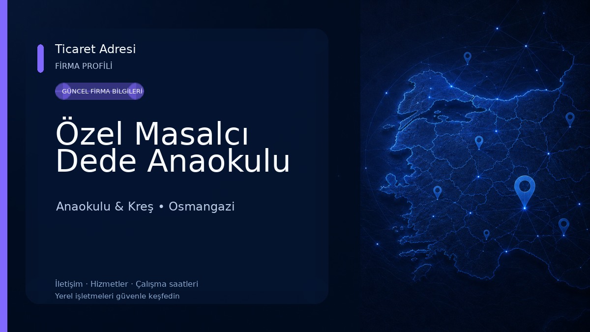 Özel Masalcı Dede Anaokulu Anaokulu & Kreş