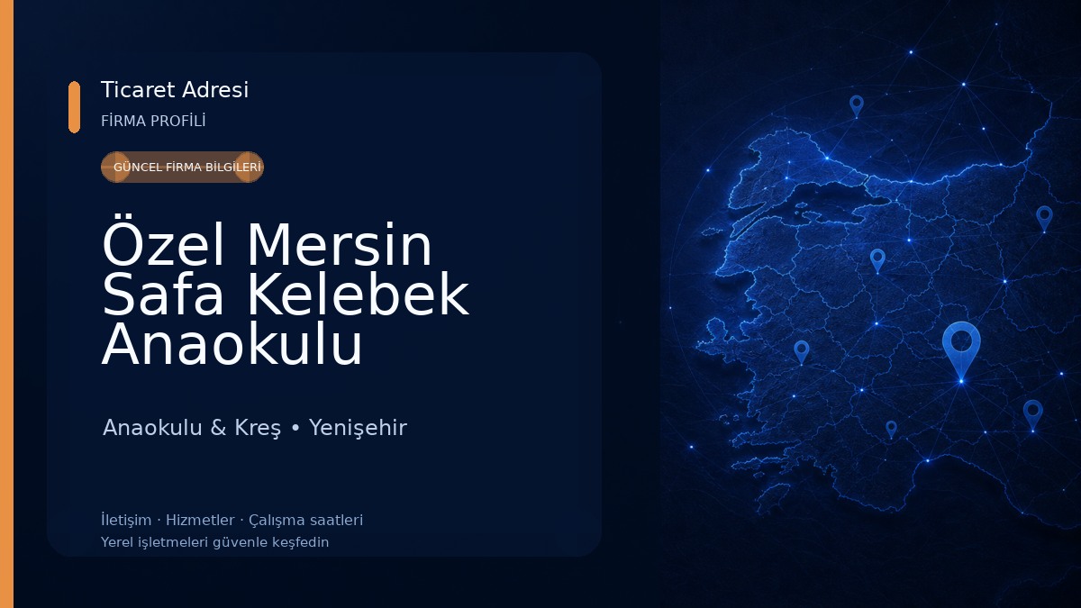 Özel Mersin Safa Kelebek Anaokulu 