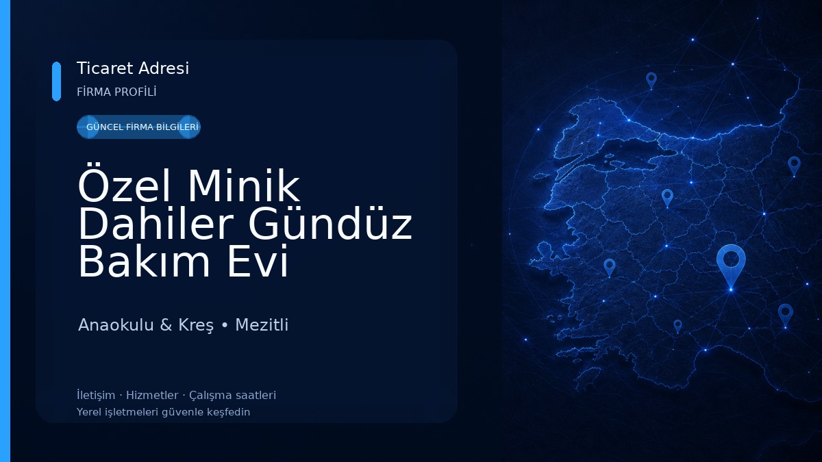 Özel Minik Dahiler Gündüz Bakım Evi Anaokulu & Kreş
