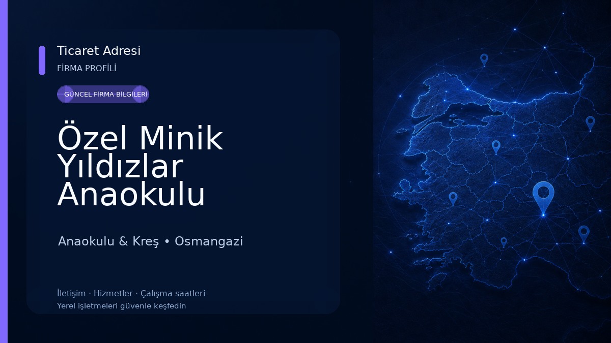 Özel Minik Yıldızlar Anaokulu Anaokulu & Kreş