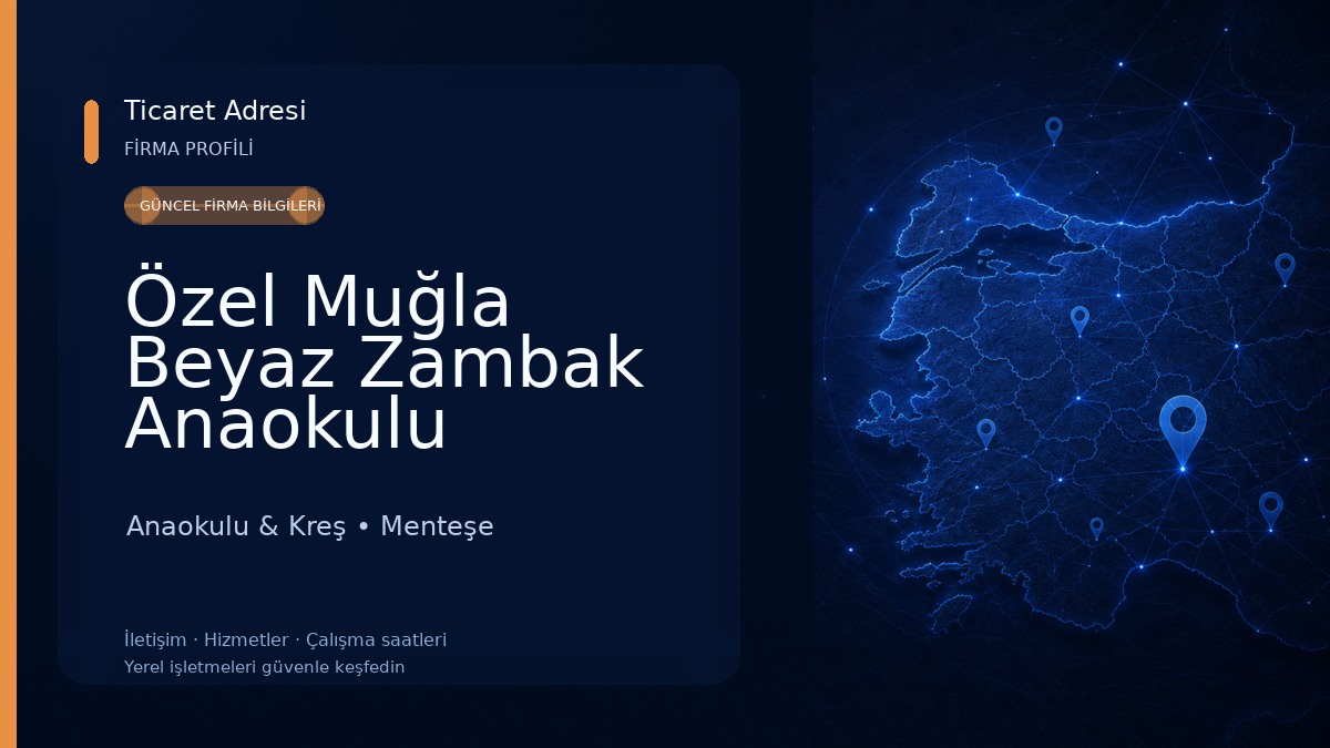Özel Muğla Beyaz Zambak Anaokulu 