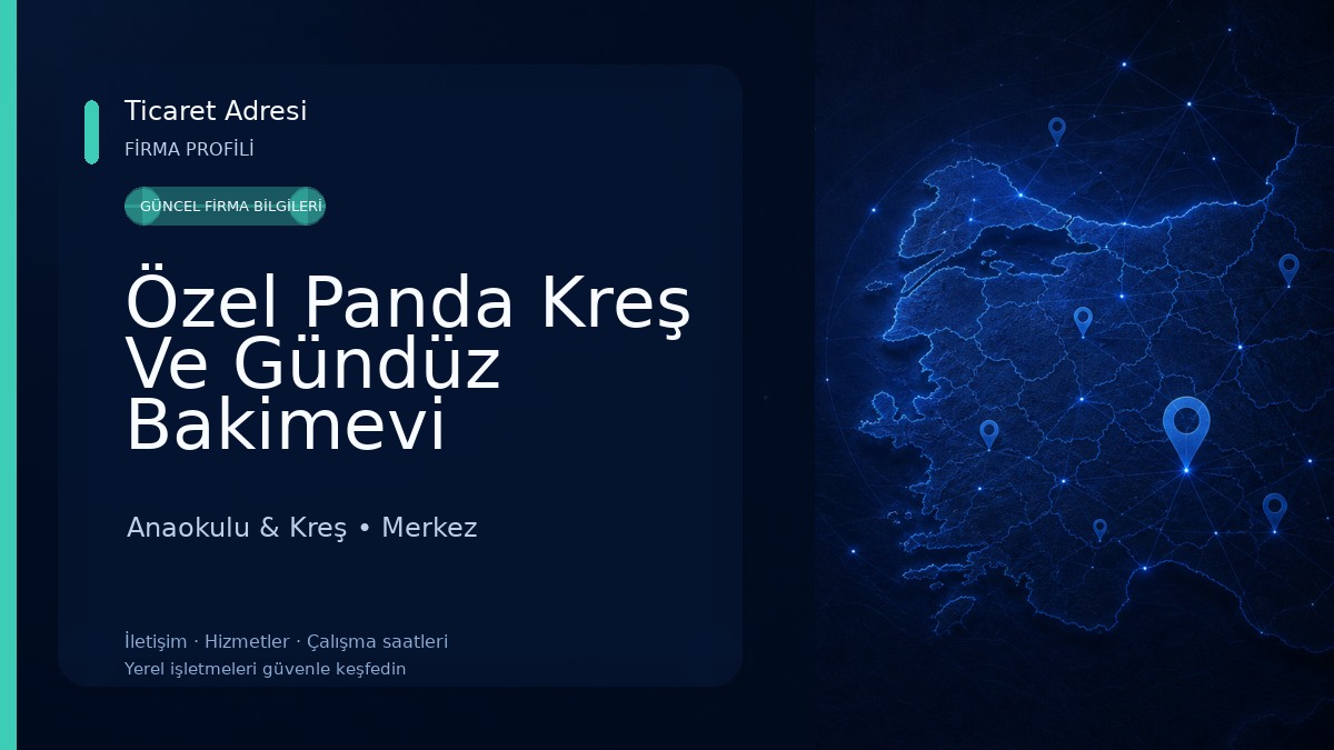 Özel Panda Kreş Ve Gündüz Bakimevi Anaokulu & Kreş