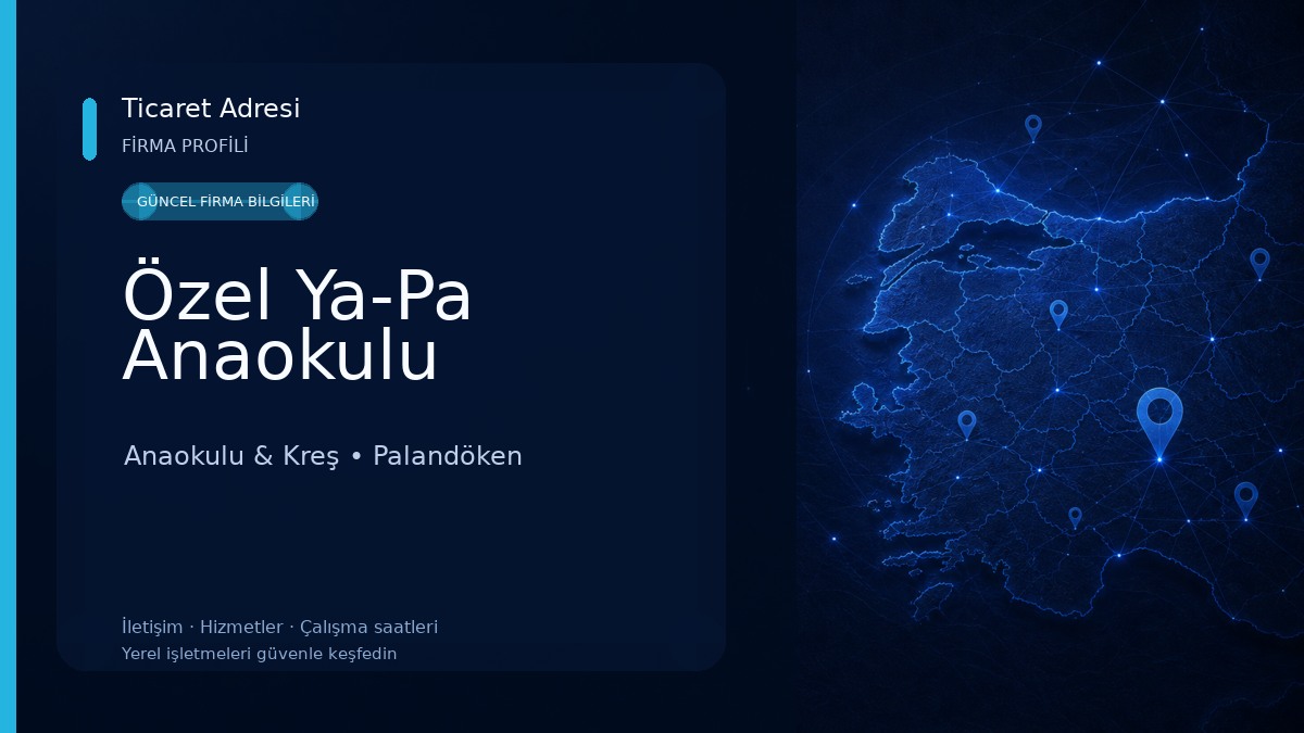 Özel Ya-Pa Anaokulu Anaokulu & Kreş
