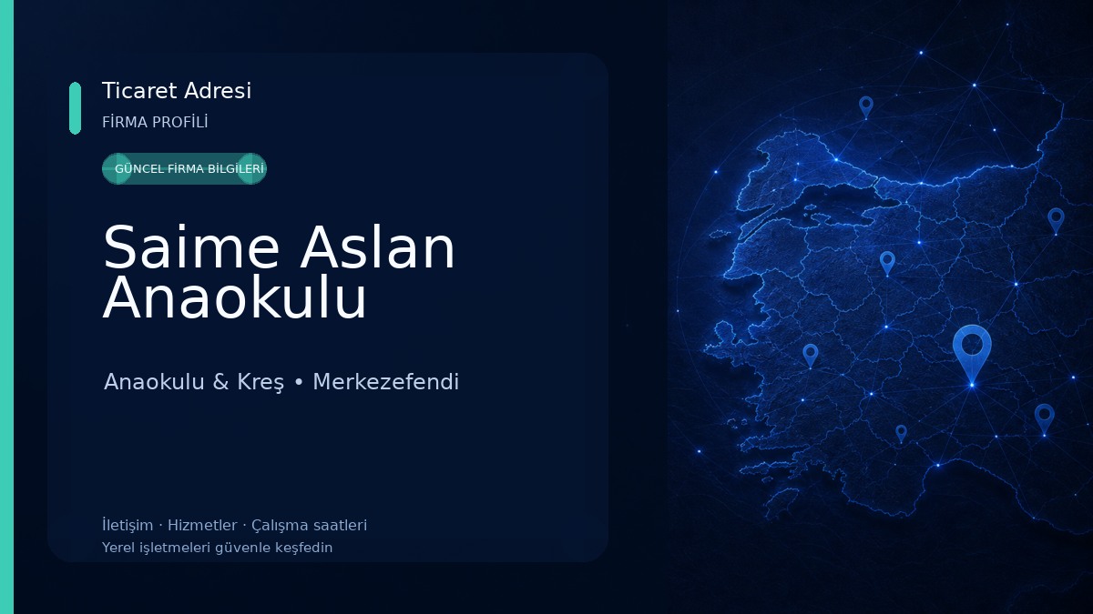 Saime Aslan Anaokulu