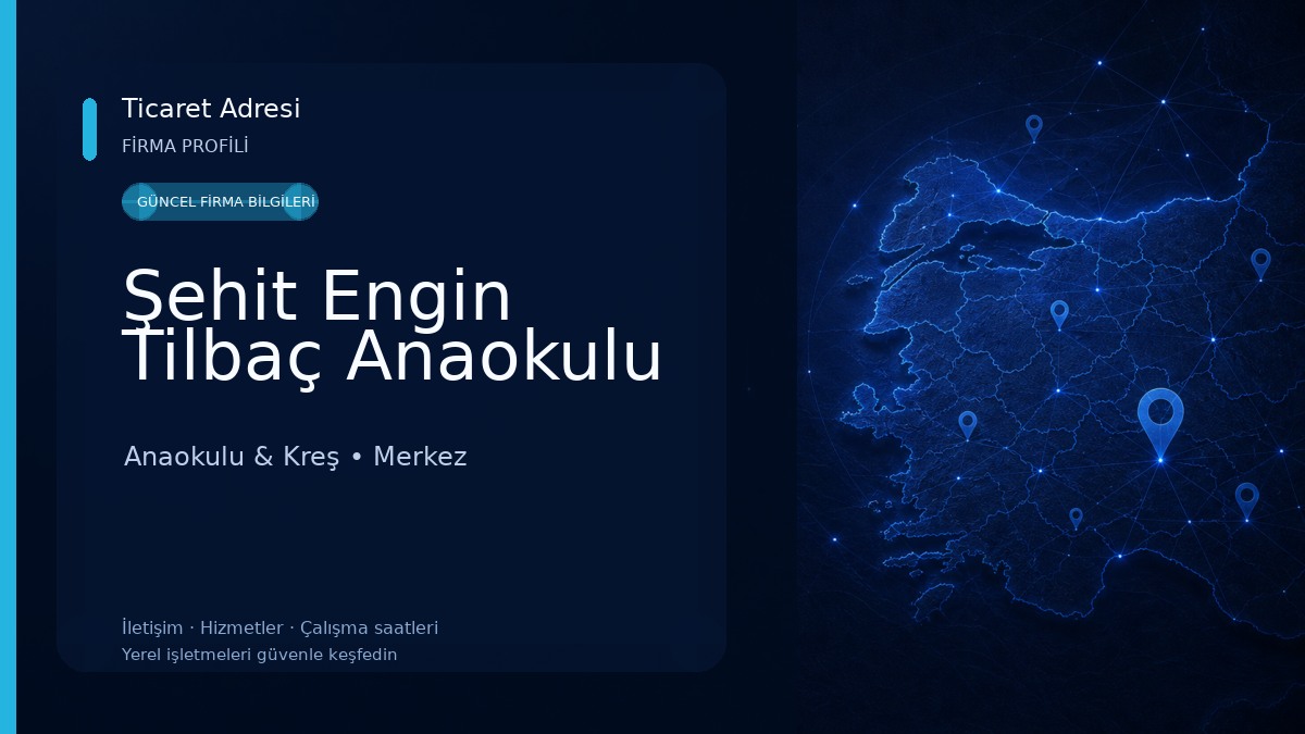 Şehit Engin Tilbaç Anaokulu