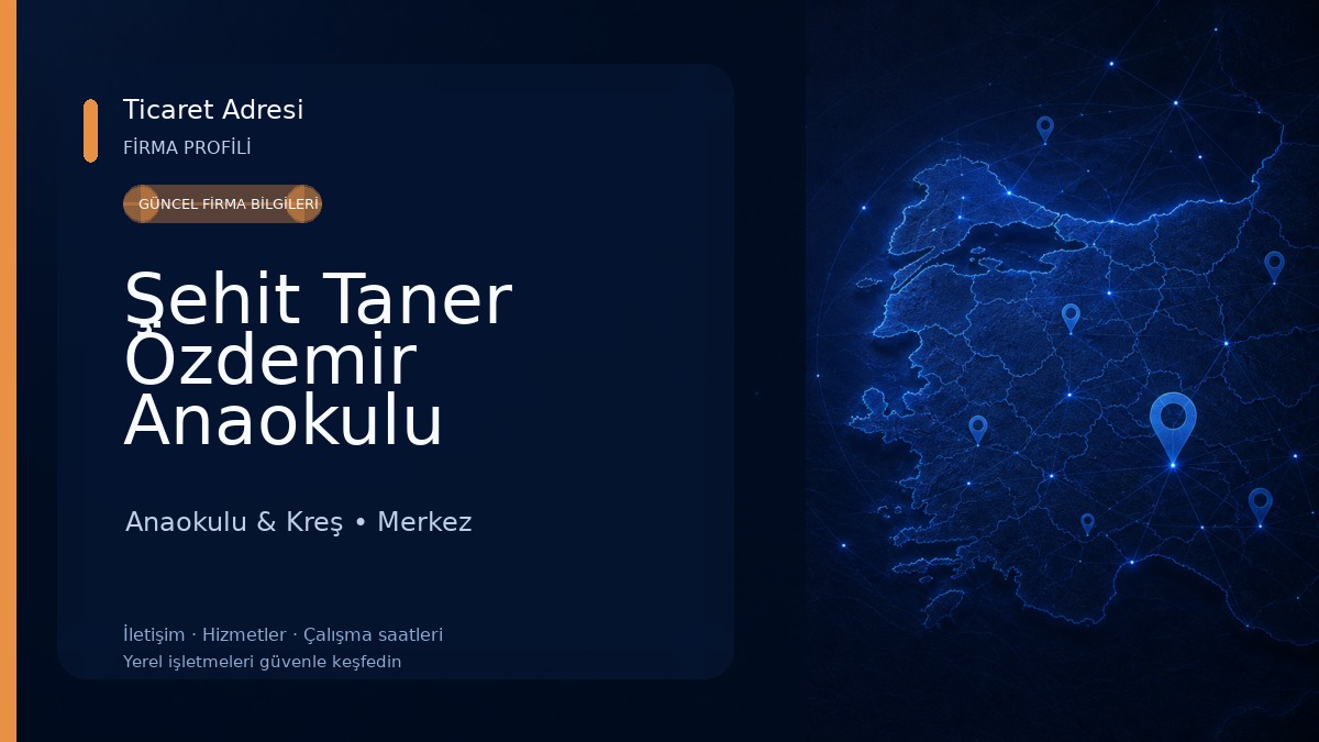 Şehit Taner Özdemir Anaokulu 