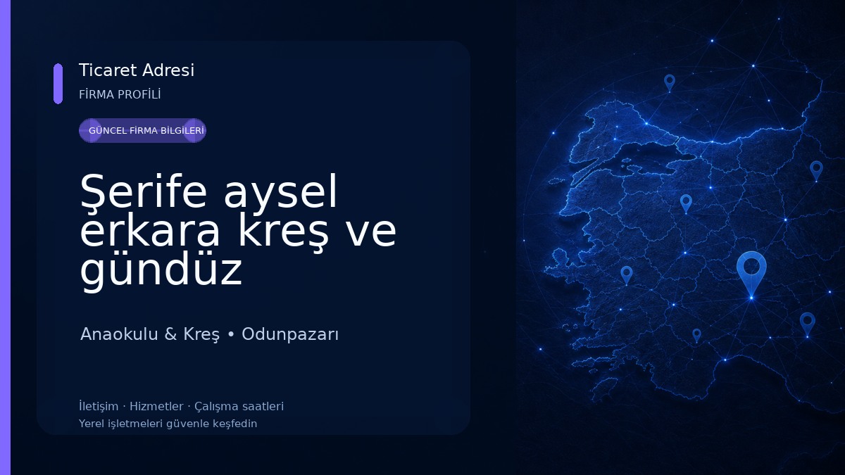 Şerife aysel erkara kreş ve gündüz bakimevi Anaokulu & Kreş