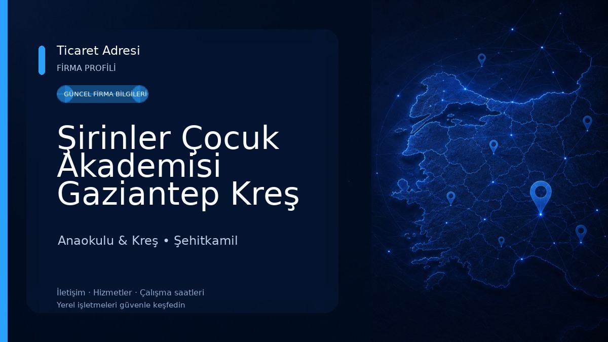 Şirinler Çocuk Akademisi Gaziantep Kreş Gündüz Bakımevi ve Anaokulu Anaokulu & Kreş