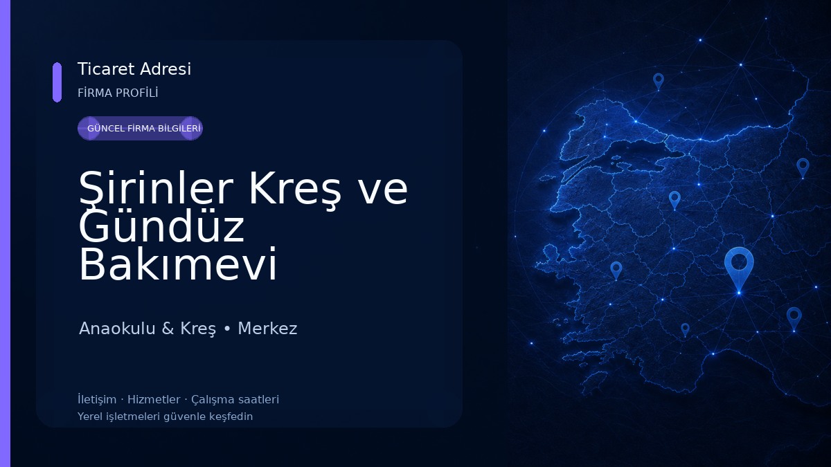 Şirinler Kreş ve Gündüz Bakımevi Anaokulu & Kreş
