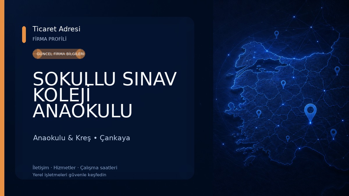 SOKULLU SINAV KOLEJİ ANAOKULU Anaokulu & Kreş