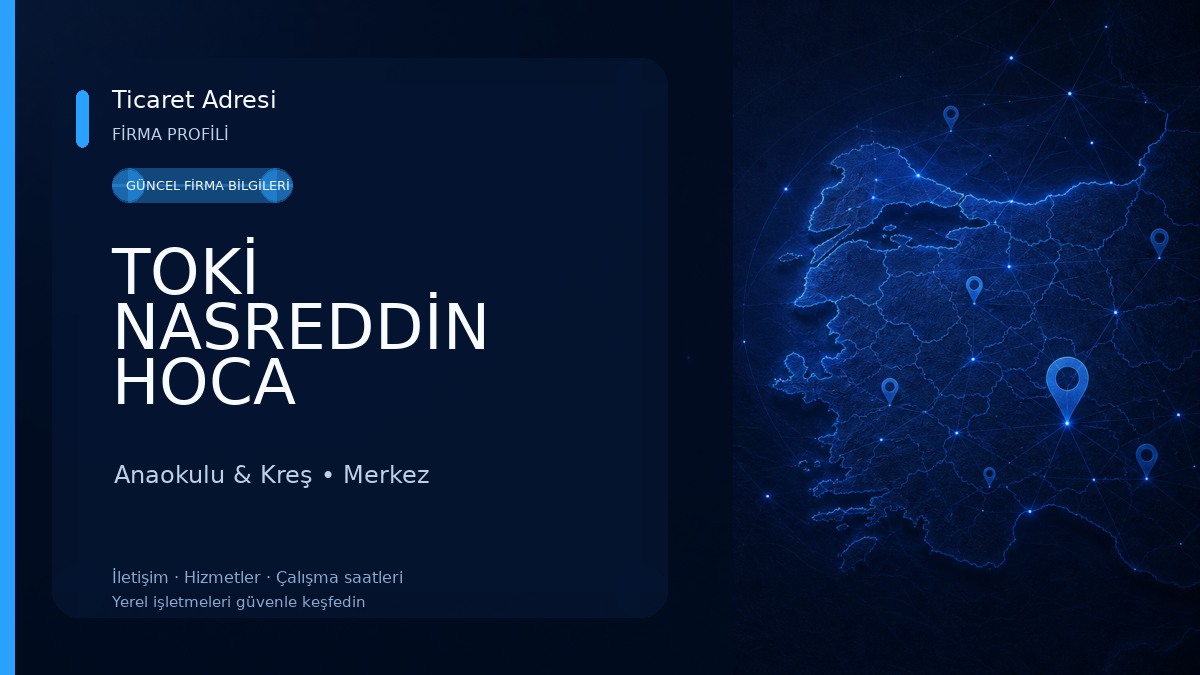 TOKİ NASREDDİN HOCA ANAOKULU ÇORUM Anaokulu & Kreş