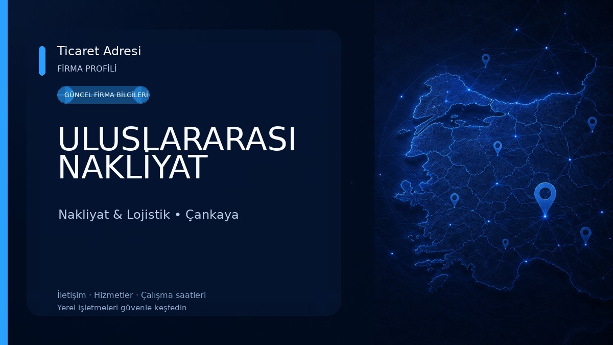 ULUSLARARASI NAKLİYAT 