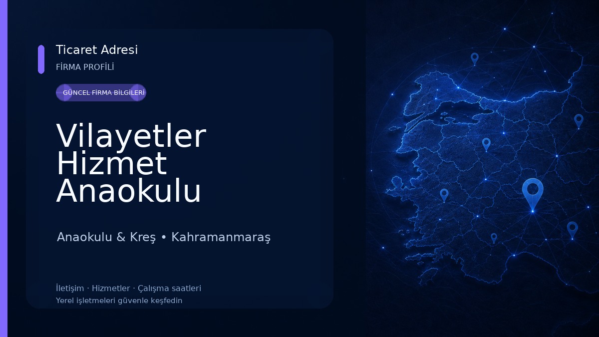 Vilayetler Hizmet Anaokulu Anaokulu & Kreş