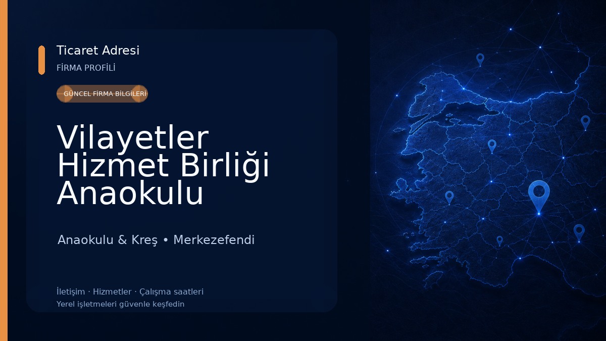 Vilayetler Hizmet Birliği Anaokulu 