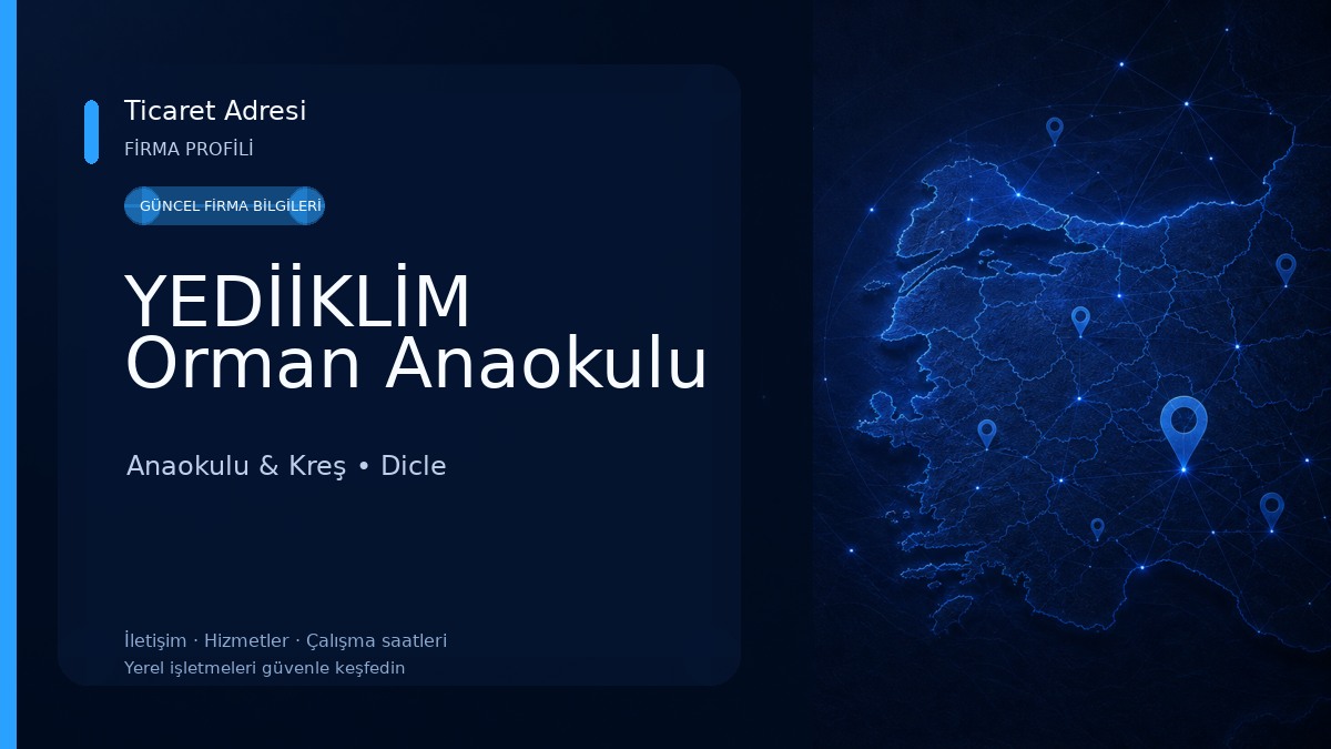 YEDİİKLİM Orman Anaokulu