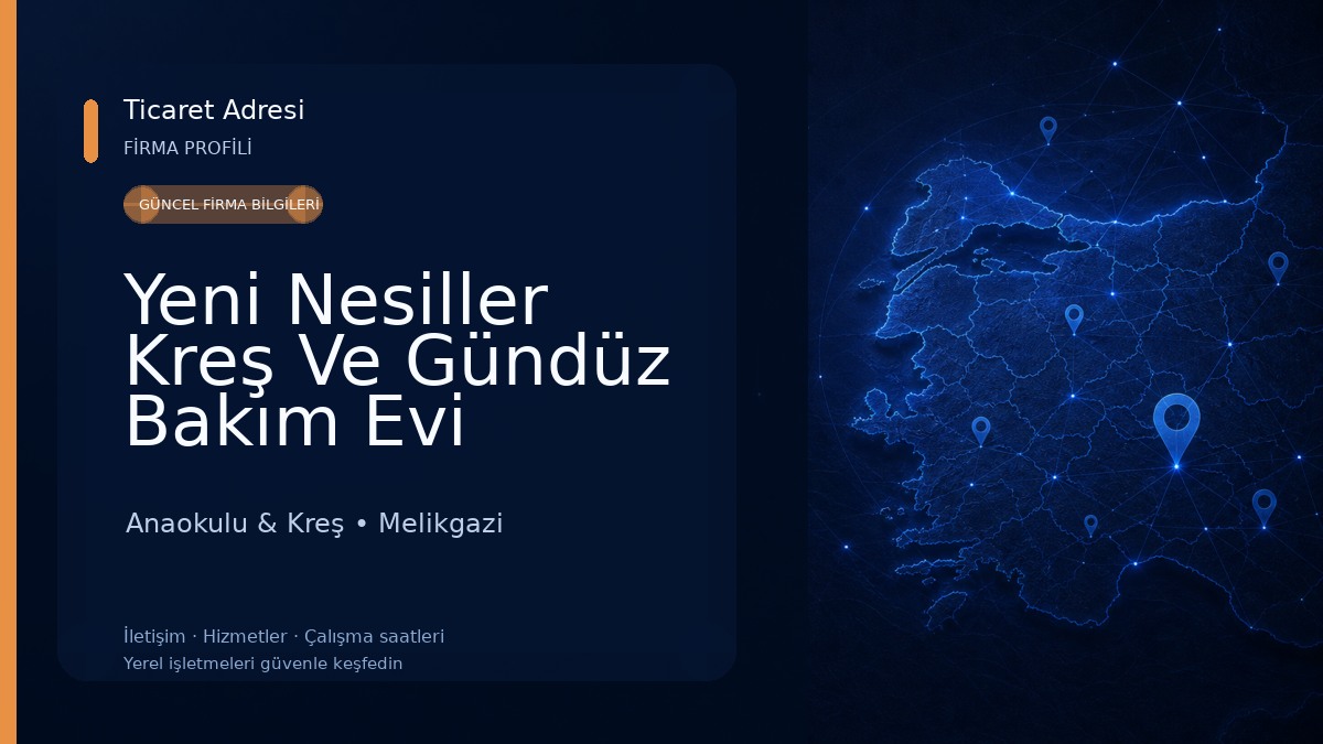 Yeni Nesiller Kreş Ve Gündüz Bakım Evi Anaokulu & Kreş